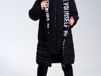 Пальто текстильное с полиуретановым покрытием для девочек