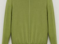 Джемпер с контрастной отделкой