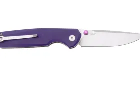 Складной нож Bestechman Velix, сталь 14C28N, рукоять G10, фиолетовый