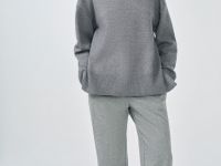 Утеплённые брюки, Серый