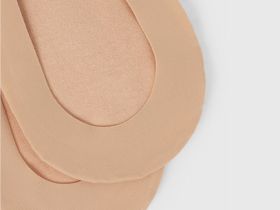 Подследники с хлопковой подошвой, Бежевый