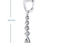 Серьги из серебра э0612сг04202590