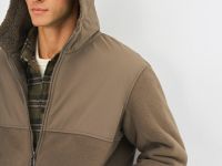 Толстовка на молнии, Коричневый