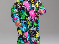 Комбинезон детский текстильный с полиуретановым покрытием для девочек