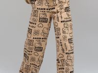 Брюки трикотажные для девочек