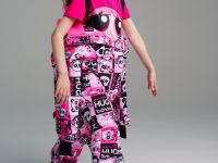 Комбинезон текстильный с полиуретановым покрытием для девочек