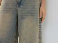 Шорты-бермуды со средней посадкой, Голубой