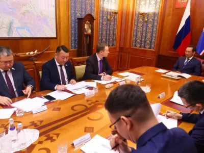 Глава Якутии провел встречу с заместителем гендиректора РусГидро