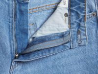 Джинсы Mom fit с высокой посадкой, Голубой