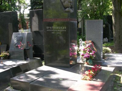 Надгробие А.В. Топчиева