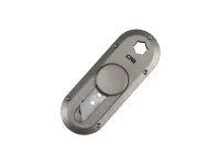 Канцелярский нож CJRB Breeze, углеродистая сталь, рукоять сталь, серый