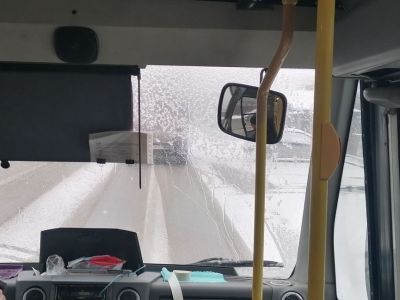 Порывистый южный ветер!