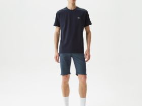Мужская футболка Lacoste свободной посадки