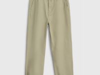 Брюки-чиносы с поясом, Зеленый