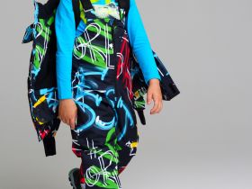 Комплект текстильный с полиуретановым покрытием для мальчиков: куртка, полукомбинезон