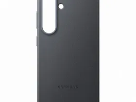 Чехол-накладка Kindsuit Case MagSafe для Samsung S25+ искусственная кожа (черный)