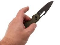 Складной нож Kizer Dogfish, сталь NitroV, рукоять G10, оливковый
