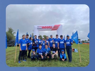 Две команды АЭБ попали в топ-5 IV якутской марафон-эстафеты  среди корпоративных команд