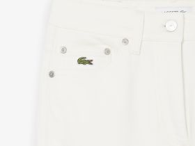 Женские джинсы Lacoste прямого кроя