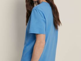 Футболка свободного силуэта с принтом