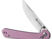 Складной нож Sencut Skelfin, сталь 9Cr18MoV, рукоять G10, розовый