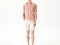 Мужское хлопковое поло Lacoste Regular Fit