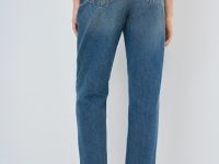 Джинсы Mom с высокой посадкой, Синий