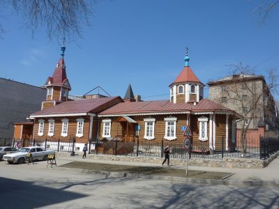 Деревянная  церковь  Покрова