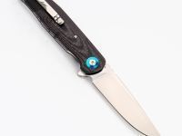 Складной нож Bestech Knives ASCOT, D2, Черно-серый карбон