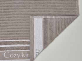 Комплект махровых полотенец COZY Kitchen, серый