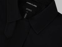 Утепленная куртка с отложным воротником