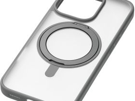 Клип-кейс uBear Clip 360 Mag для Apple iPhone 16 Pro Серый