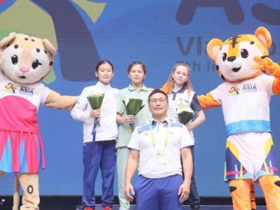 Медалистки Игр «Дети Азии» по борьбе поделились впечатлениями о соревнованиях