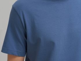 Футболка облегающего кроя из джерси