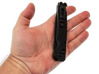 Складной нож Daggerr Dropet All Black DL, сталь 8Cr14MoV, рукоять термопластик FRN, черный