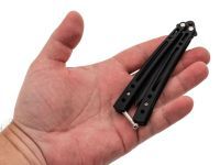 Нож-бабочка (балисонг) Силуэт, черный