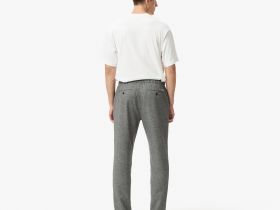 Мужские брюки Lacoste из смеси хлопка и шерсти