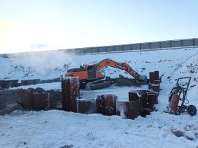 К лету на стройке Ленского моста планируют задействовать до 400 человек