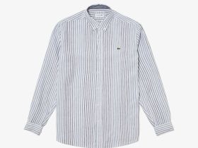 Мужская рубашка Lacoste из льна