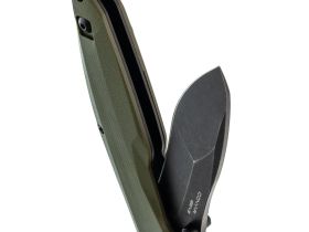 Складной нож Mr.Blade Convair Gen.2 blackwash сталь D2, рукоять Olive G10
