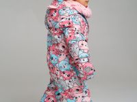 Комплект детский вязаный для девочки: шапка, снуд