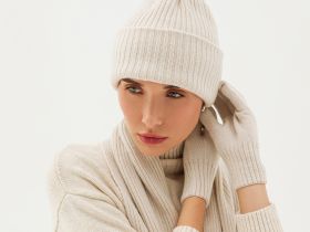 Перчатки Mont blanc, белые