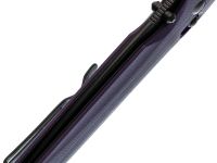 Складной нож SRM Terrier 258L-GN, сталь D2, рукоять G10, фиолетовый