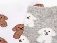 Короткие носки с пушистым рисунком 2 пары Глория Джинс