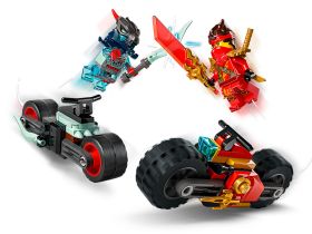 Ninjago 71838 Конструктор Гонка Кая на скоростном мотоцикле