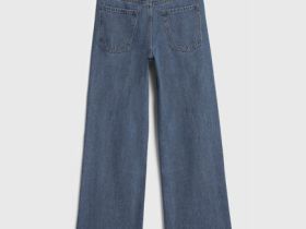 Джинсы Straight для девочек, Синий