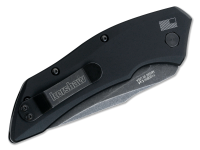 Полуавтоматический складной нож Kershaw Launch 1, сталь Crucible CPM® 154, рукоять анодированный алюминий, чёрный