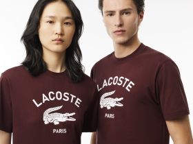Хлопковая футболка Lacoste унисекс