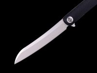 Складной нож Dr.Tech W4224LB, сталь D2, рукоять G10, черный