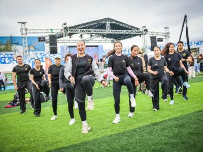 Фото. День физкультурника отмечают в Якутске